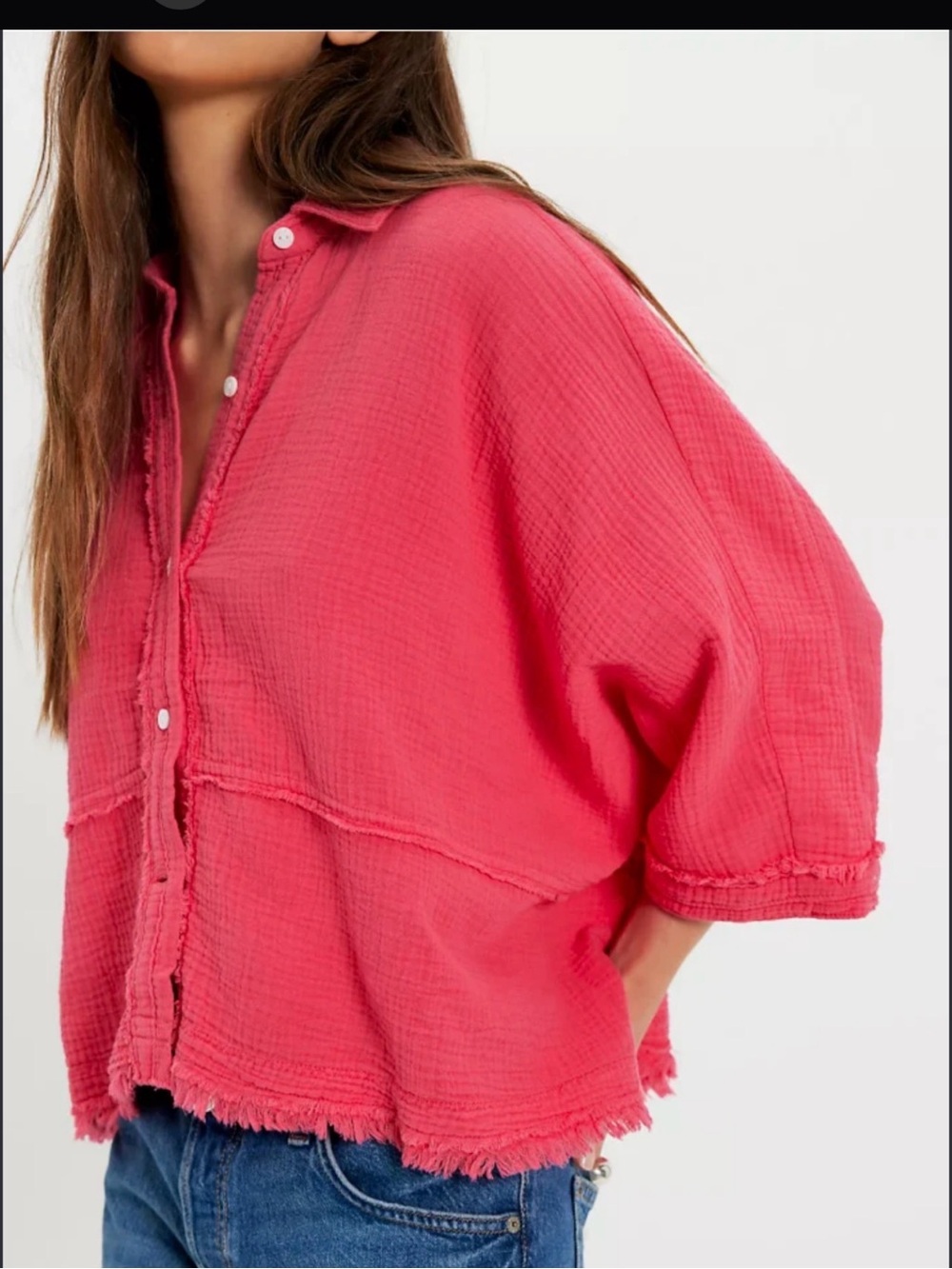 Free people Happy Days Top in Tart Berry